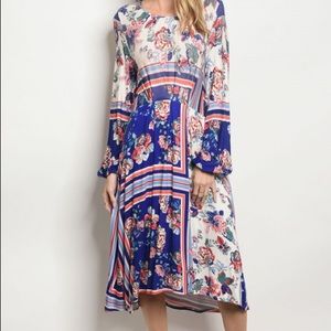 Red white blue dress